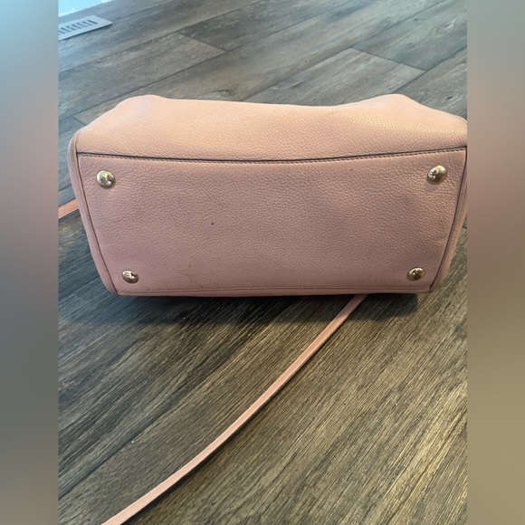 Coach Pink Leather Bag w/Shoulder Strap - Picture 5 of 9